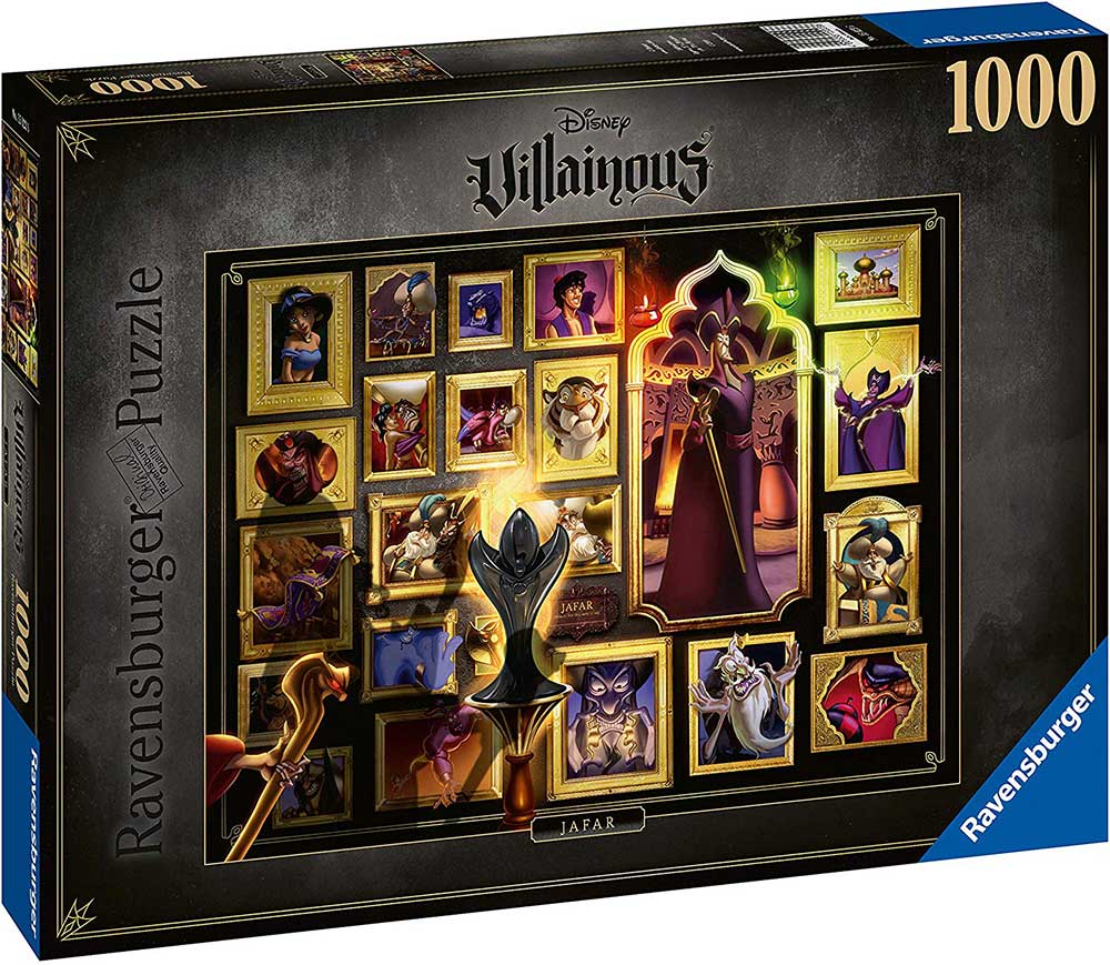 Puzzle 1000 delova Džafar - Disney Villainous Ravensburger 15023