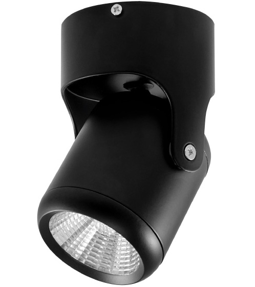 Nagibna LED lampa 220V 7W LDL-NS7-7/W-BK