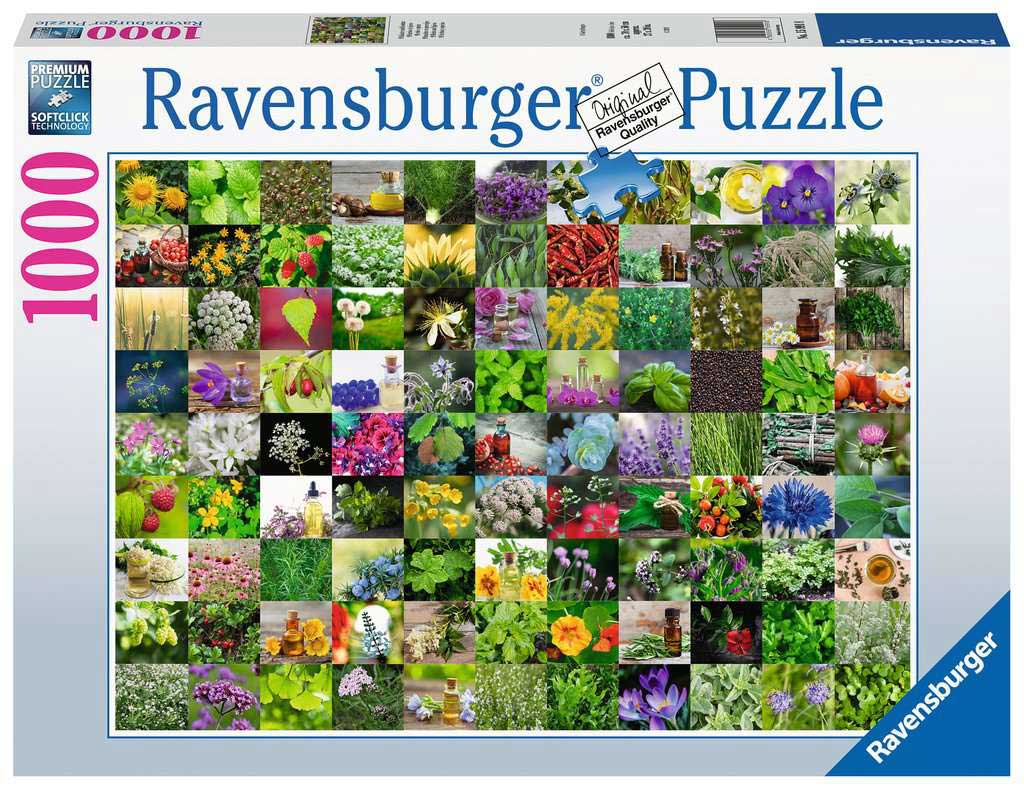 Puzzle Slagalica 1000 delova 99 Biljaka i začina Ravensburger 15991