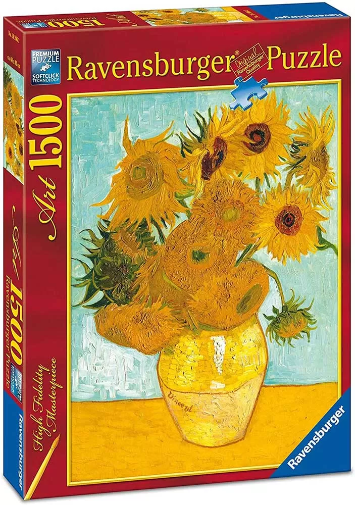 Puzzle Slagalica 1500 delova Suncokreti, Van Gog Ravensburger Art