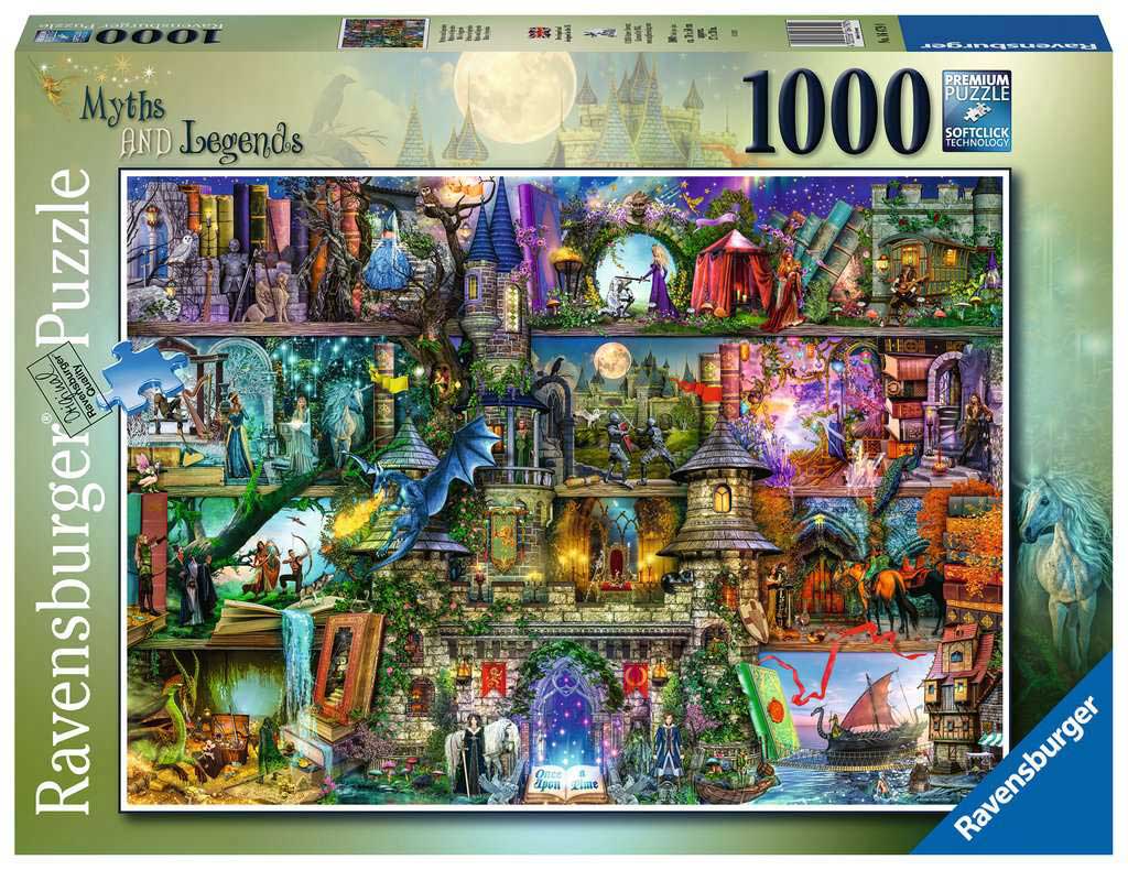 Puzzle Slagalica 1000 delova Mitovi i legende Ravensburger