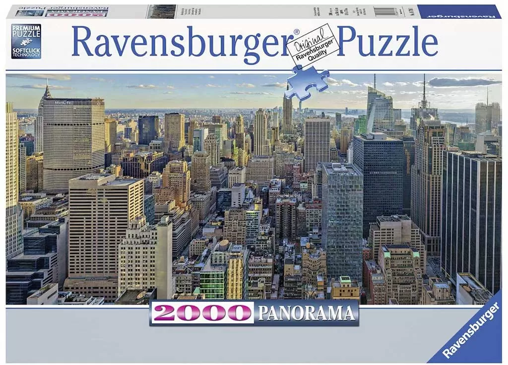 Puzzle Slagalica 2000 delova Pogled na Njujork Ravensburger Panorama 16708