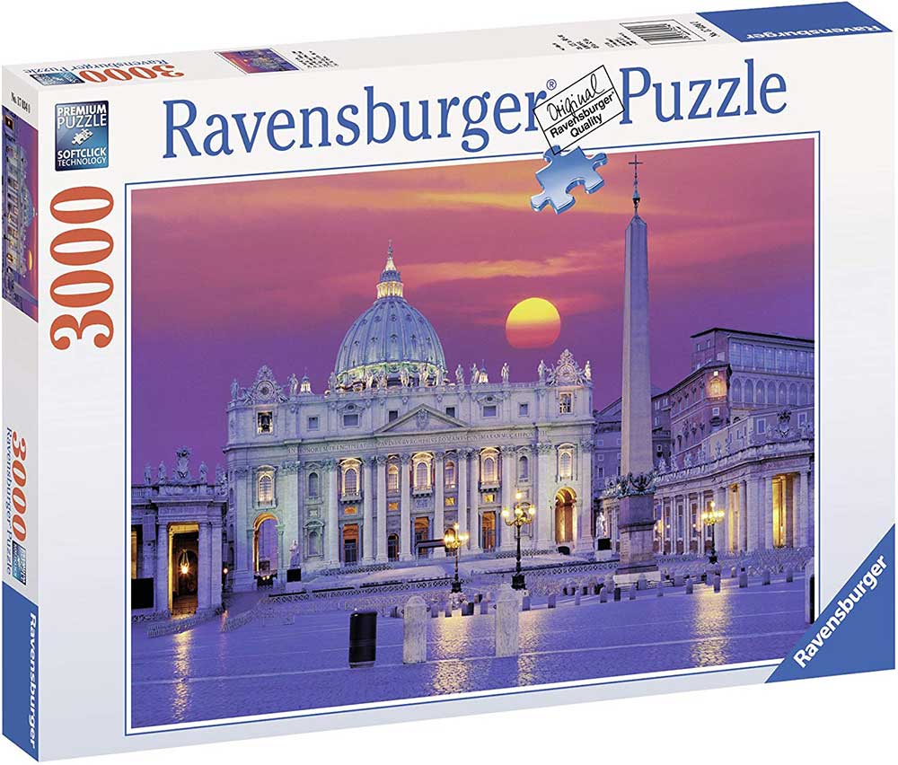 Puzzle Slagalica 3000 delova Crkva Svetog Petra u Rimu Ravensburger 17034