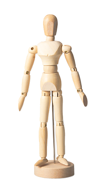 POP ABLE Model za crtanje MANIKIN - figura muškarca 20cm 616016