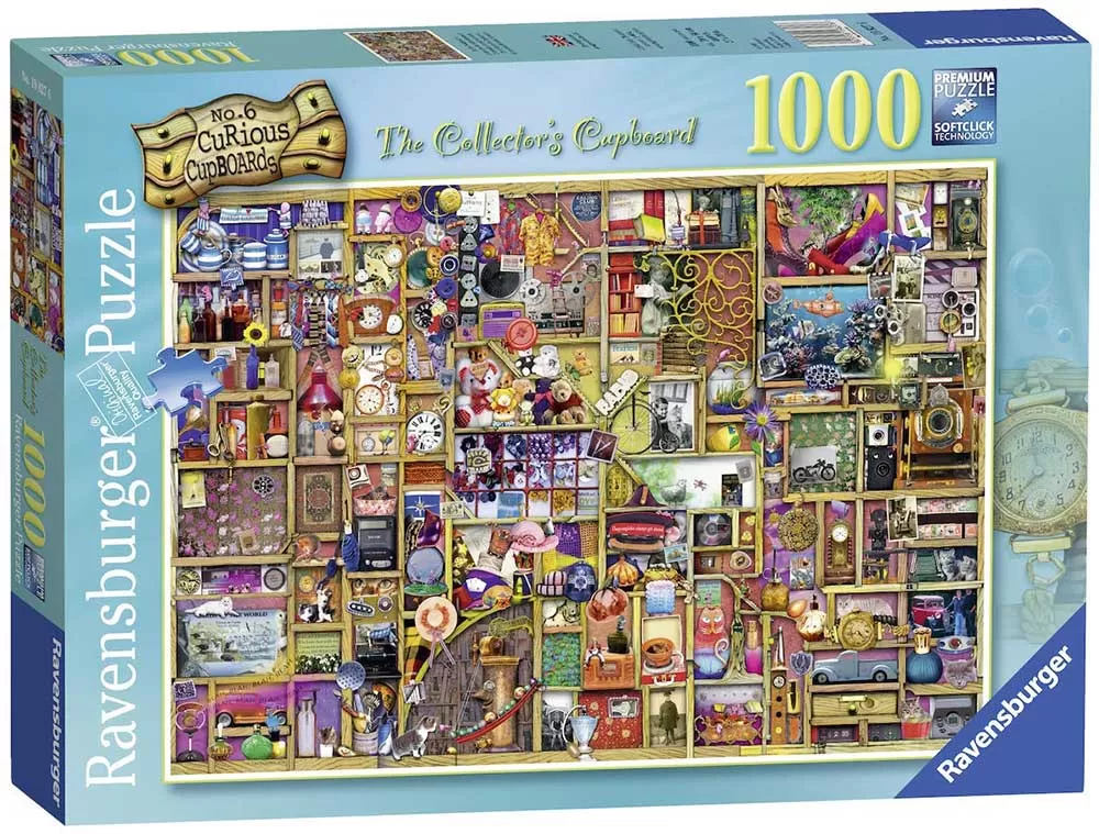 Puzzle Slagalica 1000 delova Kolekcionarov ormar Ravensburger 19827