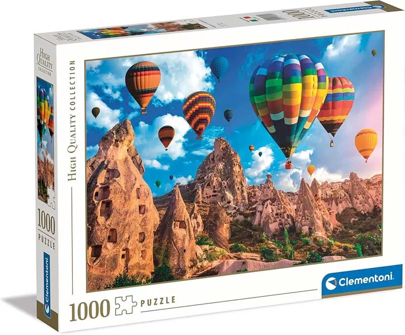 Puzzle slagalica 1000 delova Baloni nad Kapadokijom Clementoni HQC 39825