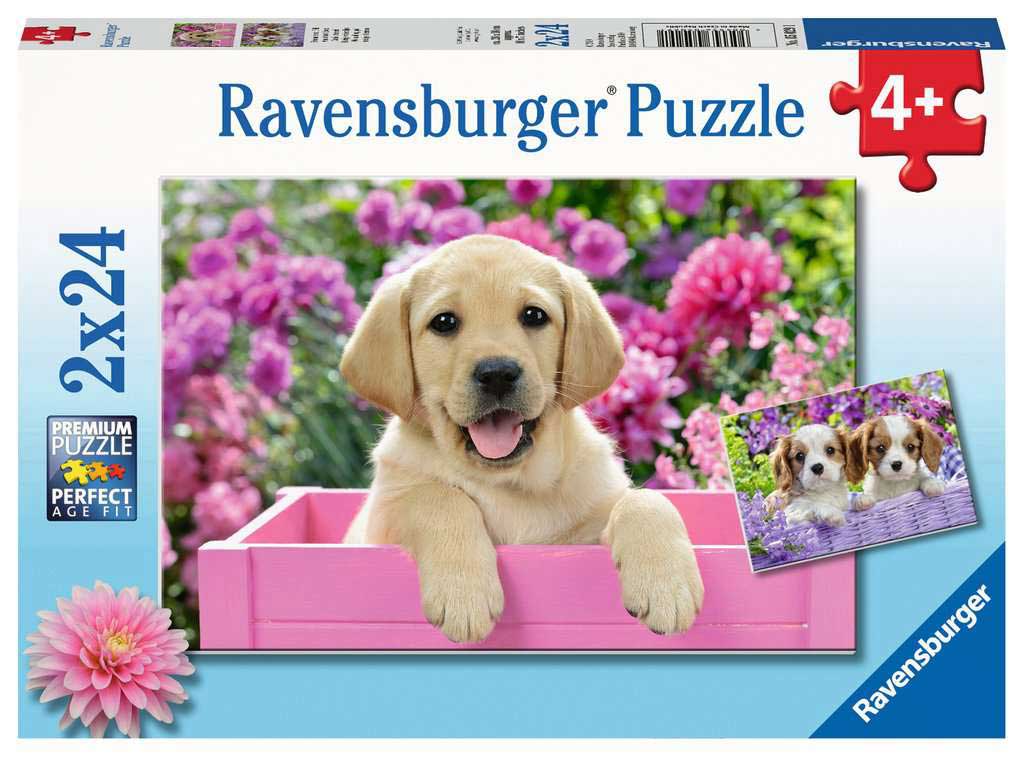 Puzzle 2x24 dela Moji drugari Ravensburger 05029
