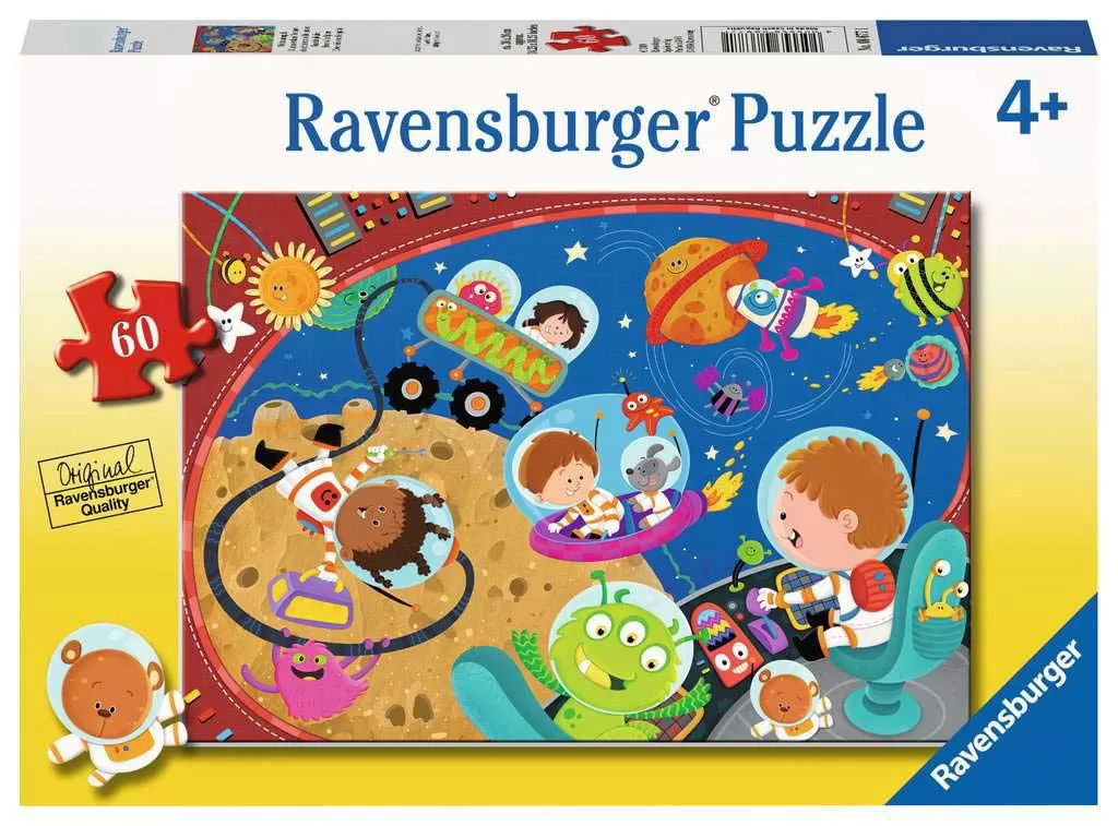 Puzzle 60 delova Svemirske trke Ravensburger 08677