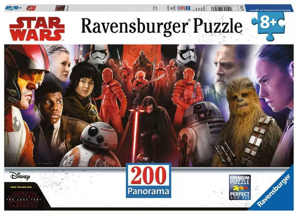 Puzzle 200 delova Star Wars 8 Ravensburger Panorama 12743