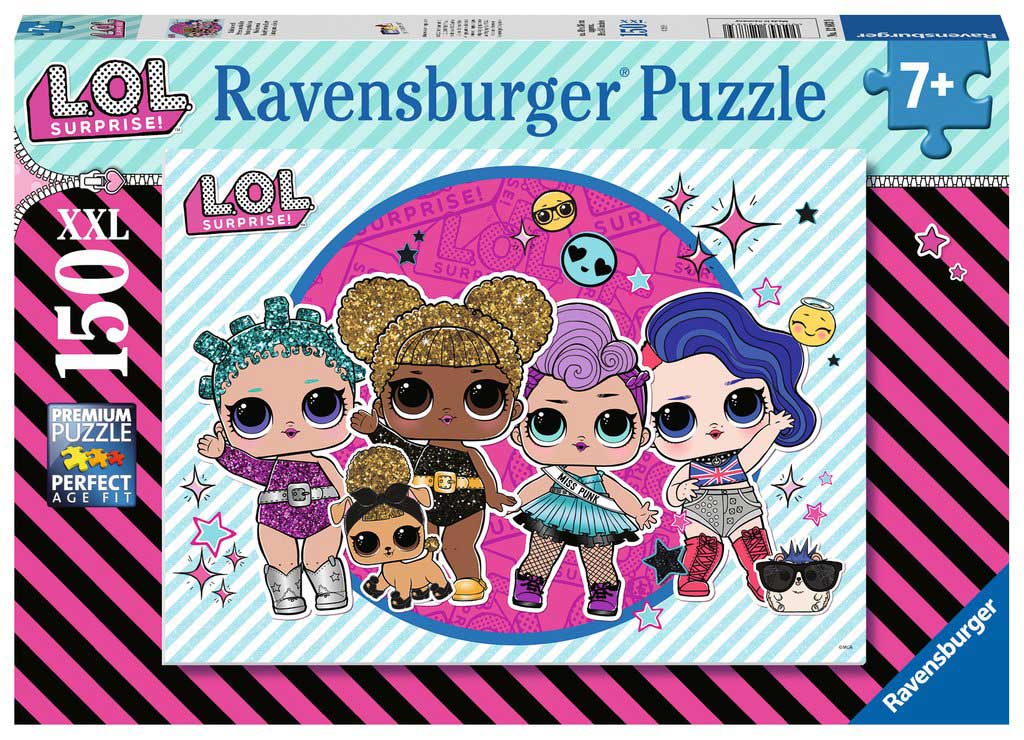 Puzzle 150 XXL delova LOL Surprise - Večernji izlazak Ravensburger 12883