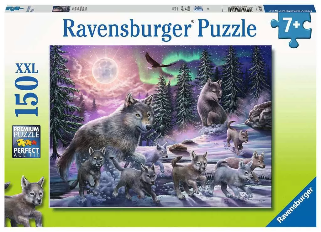 Puzzle 150 XXL delova Severni vukovi Ravensburger 12908