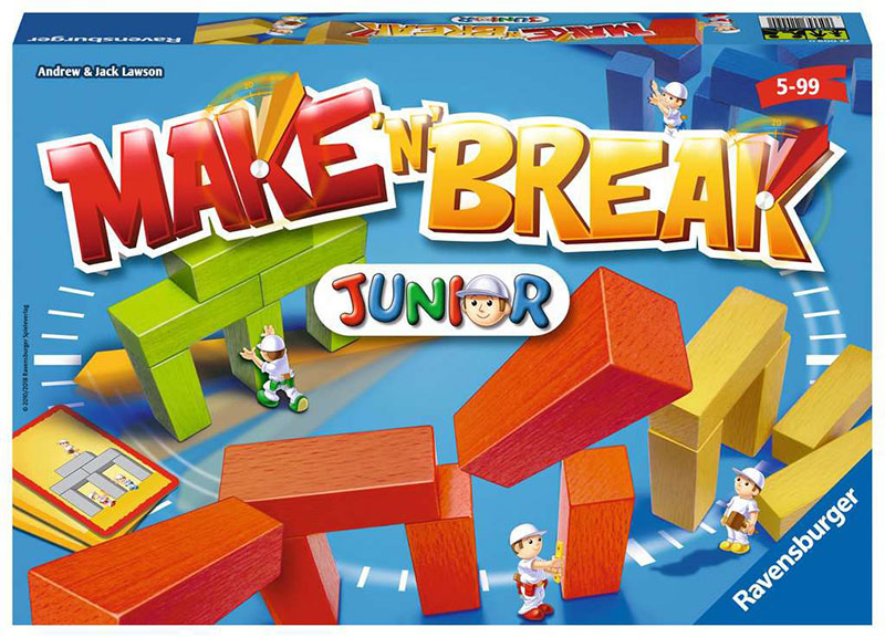 RAVENSBURGER Napravi i Sruši - Make N Break JUNIOR - Društvena igra RA22009