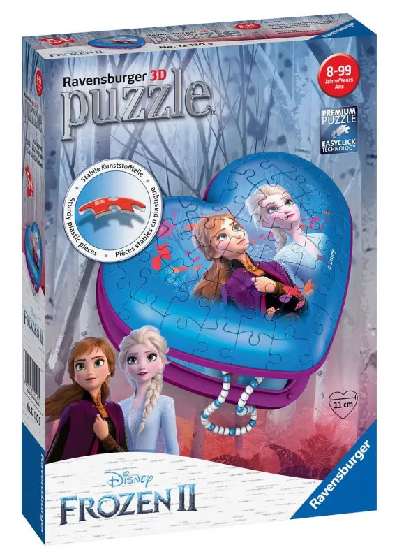 RAVENSBURGER 3d puzzle Kutija SRCE za nakit Disney - FROZEN 2 - RA12120
