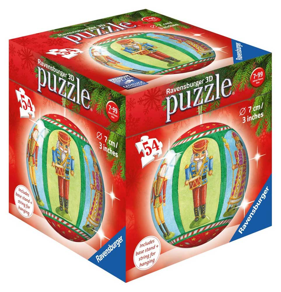 RAVENSBURGER 3D puzzle BOŽIĆNA KUGLA 54 dela RA11923