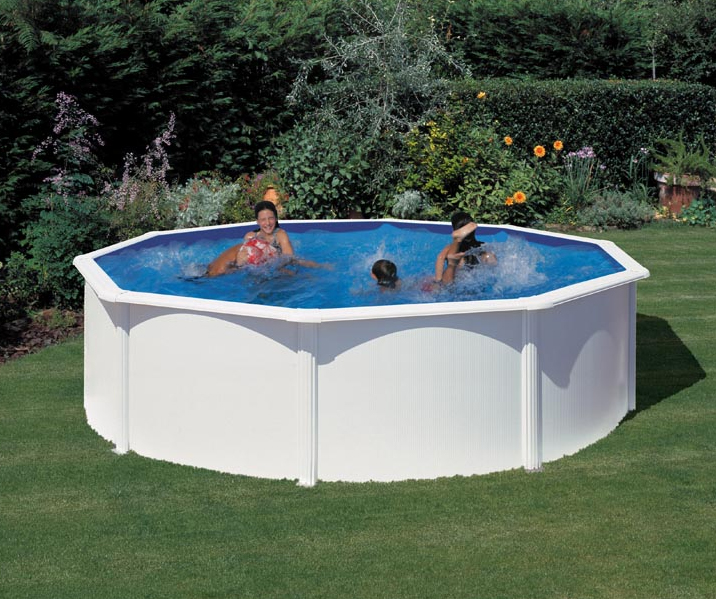 Okrugli metalni bazen Gre Fiji 350x120cm