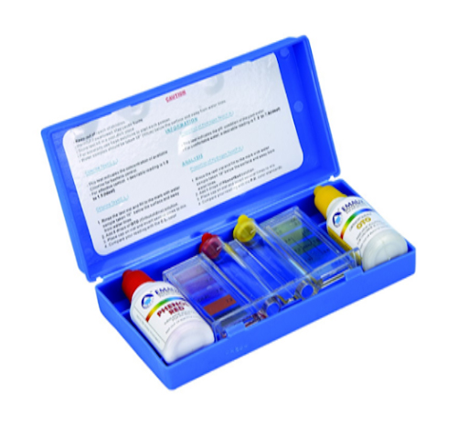 Set za analizu pH vrednosti i nivoa hlora u vodi bazena Emaux