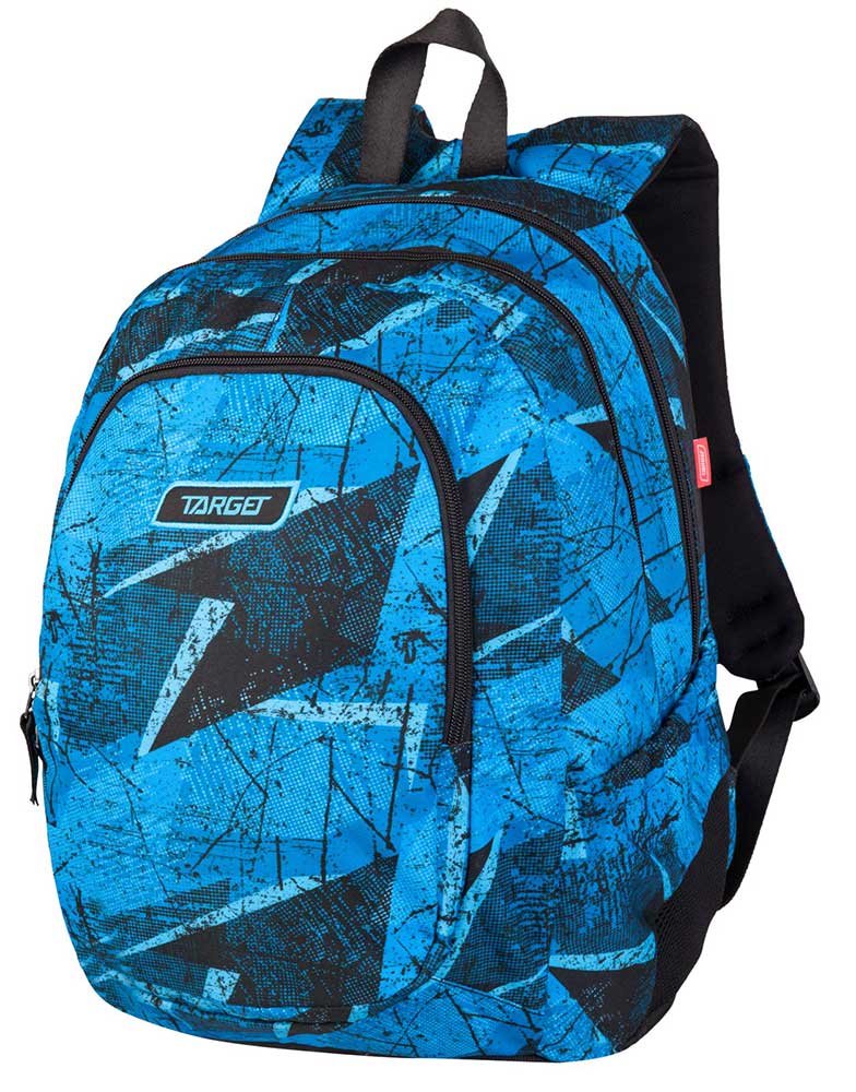 TARGET 3 ZIP Duel - Ranac za školu PARQUET 26704