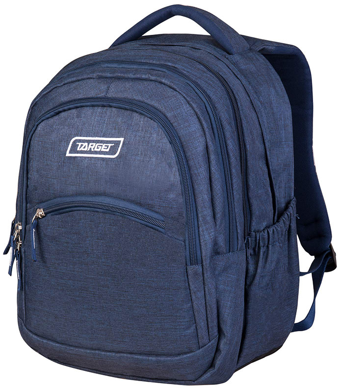 TARGET 2 u 1 - Ranac za školu CURVED Dark Jeans 26645