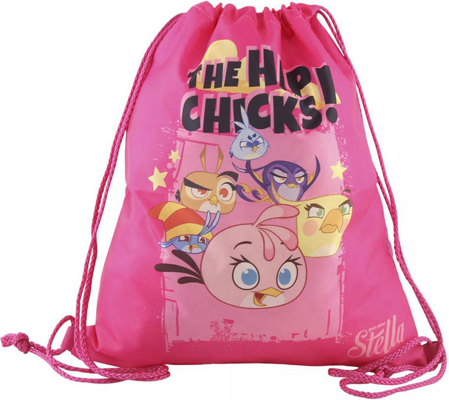 TARGET Vrećica za sportsku opremu Torba za fizičko Gym Bag ANGRY BIRDS STELLA 17552