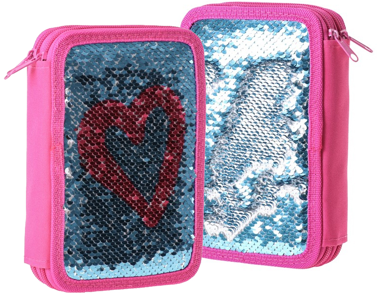 Puna pernica Double Decker Heart