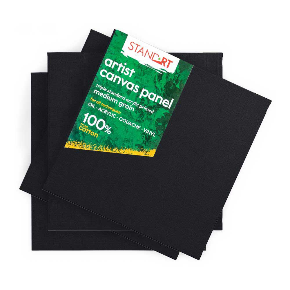 Slikarsko platno kanvas 15x10cm crno StandArt 602362