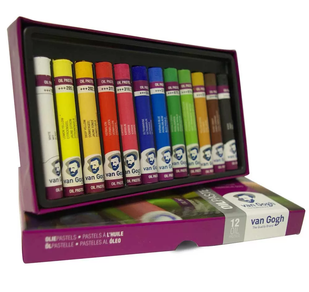 Uljani pastel 12 komada početni set boja Van Gogh Royal Talens 689001