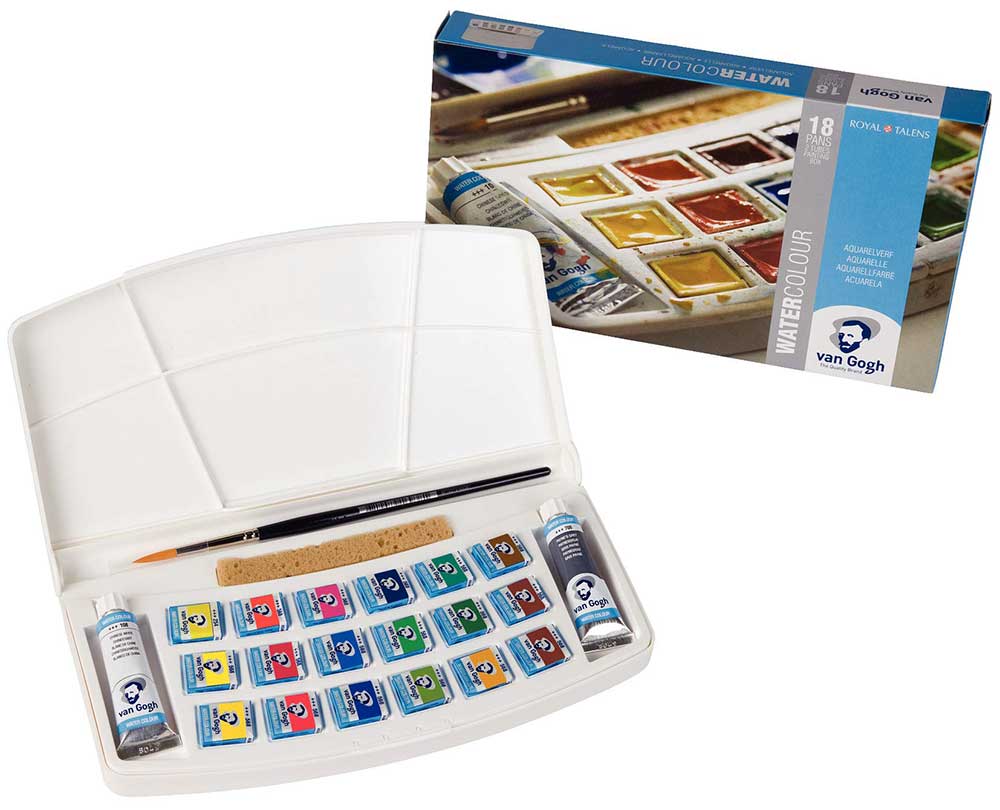 Akvarel komplet 18 boja 20HP8618 Talens Van Gogh 687911