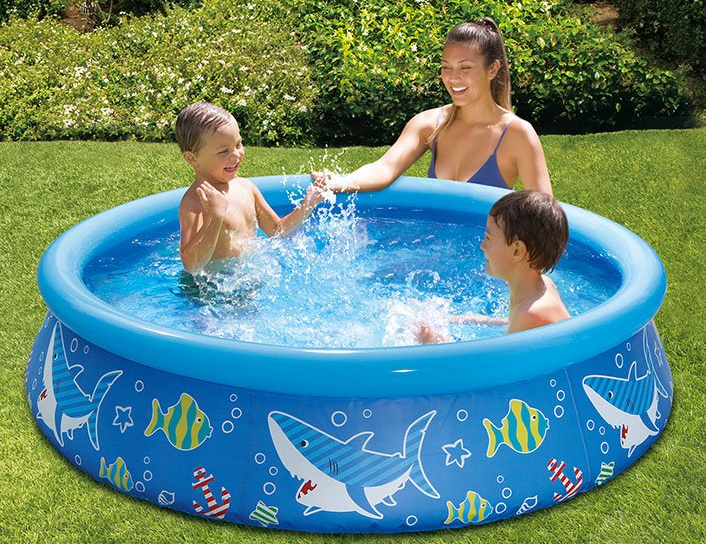 Dečiji bazen na naduvavanje 152x38 Polygroup Summer Waves Quick Set - Image 1