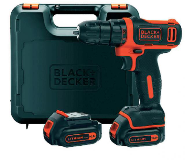 Black Decker akumulatorska bušilica-odvijač BDCDD12KB