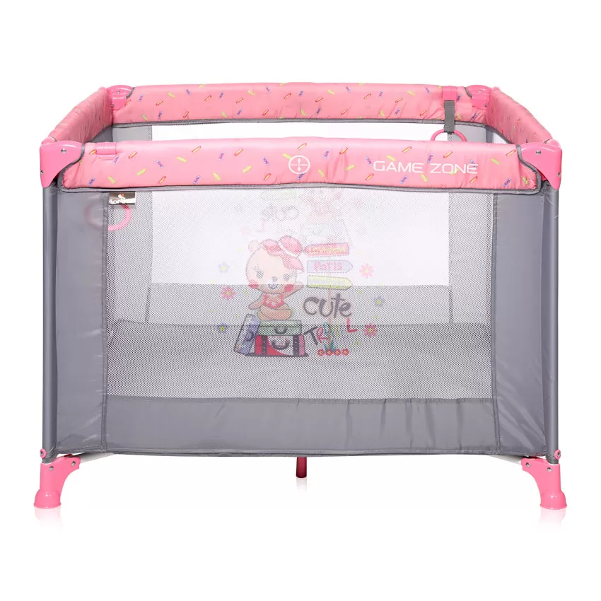 LORELLI Ogradica za igru GAME ZONE Pink Travelling 10080142046