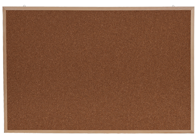 Noki Tabla od prirodne plute sa drvenim ramom 60x90