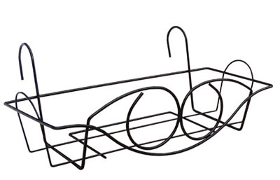 Balkonska korpa Bernarda 50cm crna 0033 5kom