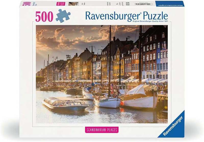 Puzzle slagalica 500 delova Zalazak sunca u Kopenhagenu Ravensburger 12000846