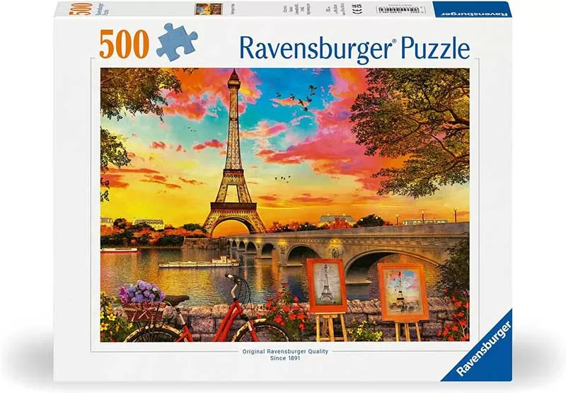 Puzzle slagalica 500 delova Veče u Parizu Ravensburger 12000426