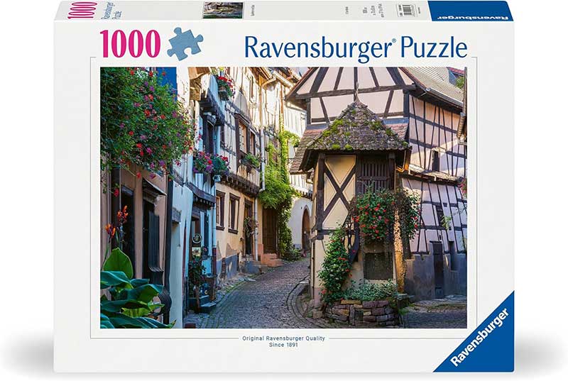 Puzzle slagalica 1000 delova Egišajm u Alzasu, Francuska Ravensburger 12000468
