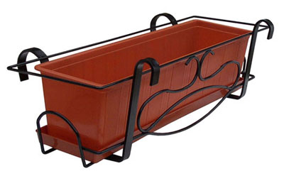 Kovana balkonska korpa Branka 60cm 0076 3kom