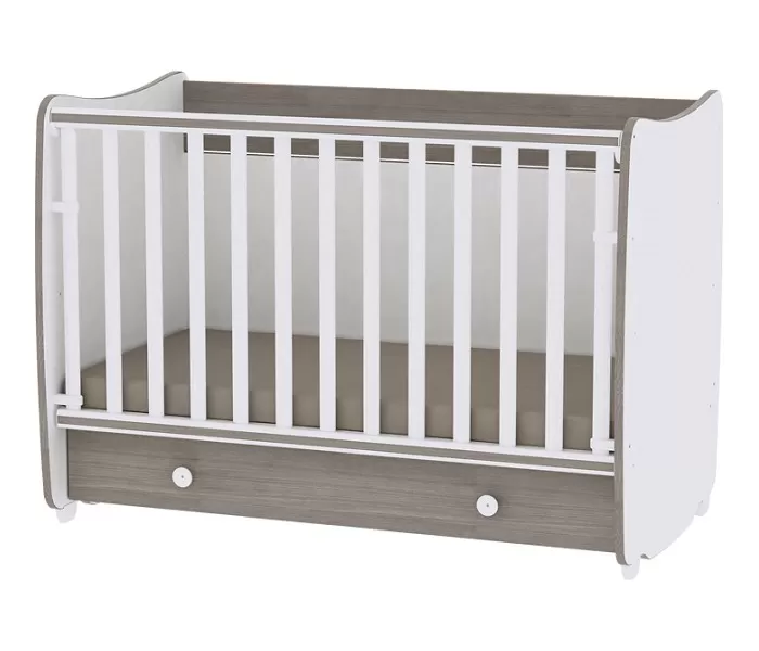 LORELLI Drveni krevetac 2u1 DREAM White-Coffee 10150420027