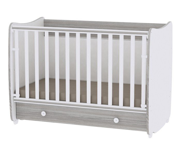 LORELLI Drveni krevetac 2u1 DREAM White-Artwood 10150420030