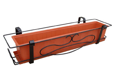 Kovana balkonska korpa Branka 80cm 0088 3 kom