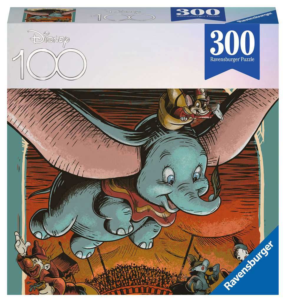 Puzzle slagalica 300 kom. Dambo Disney 100th Aniversary Ravensburger 13370