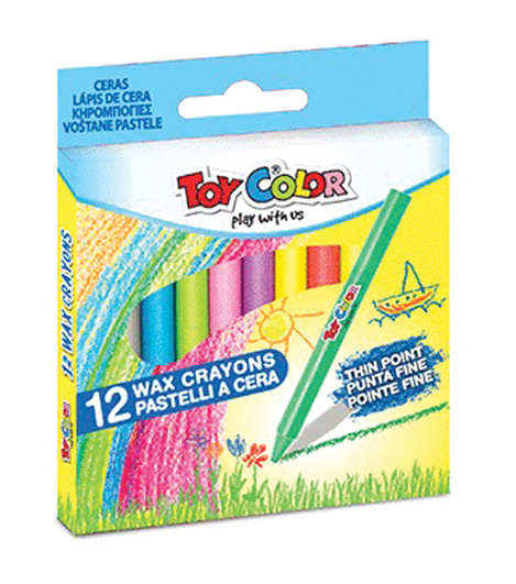 Toy color voštane boje 1/12