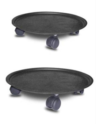 Podmetač za cveće na točkovima Ø300mm 2410