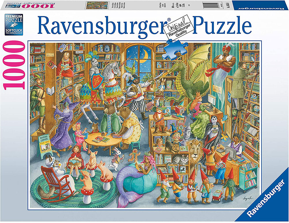 Ravensburger Puzzle 1000 delova - Ponoć u biblioteci 16455