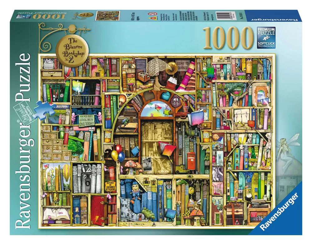 Ravensburger Puzzle 1000 delova Kolin Tompson - Bizarna knjižara 19314