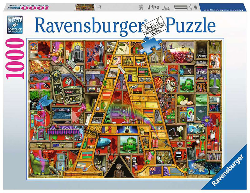 Ravensburger Puzzle 1000 delova -  Slovo A 19891