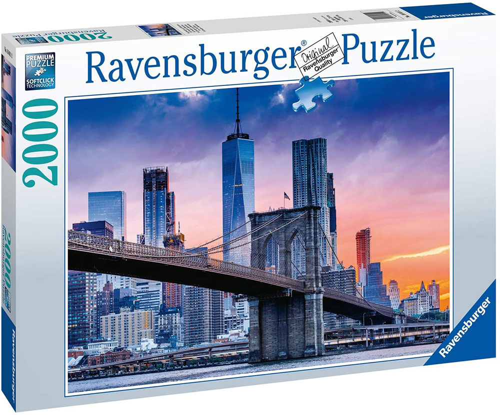 Ravensburger Puzzle 2000 delova -  Pogled na Njujork 16011