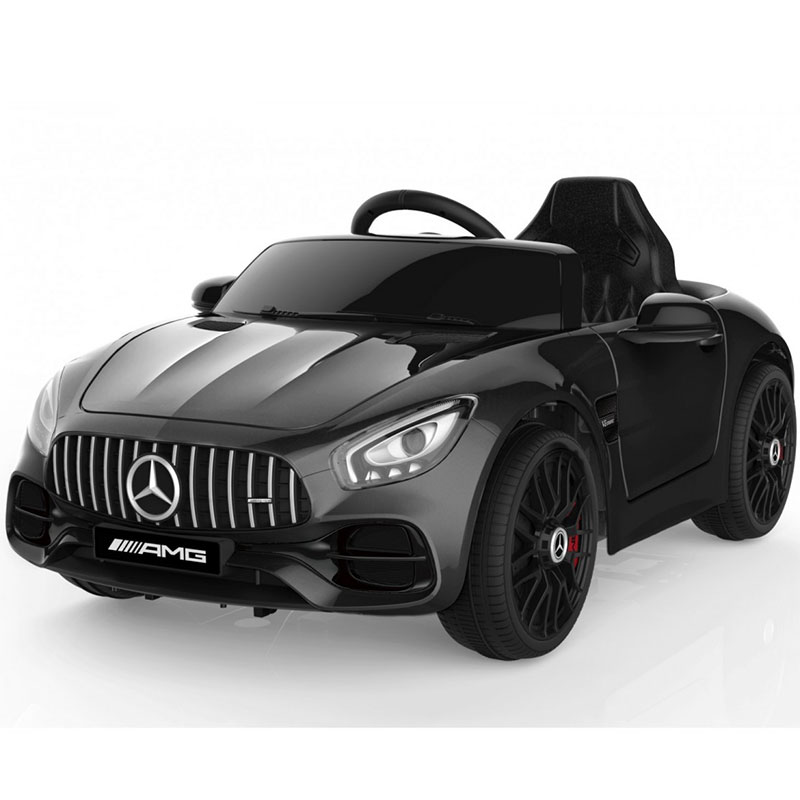Auto na akumulator jednosed Mercedes-Benz GT AMG crni