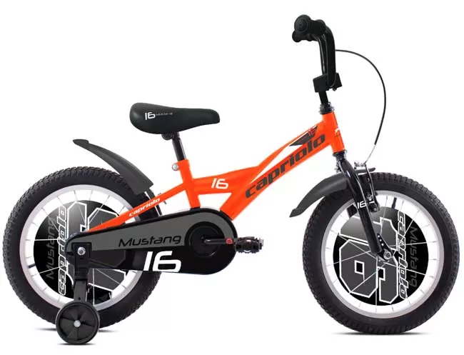 Dečiji bicikl sa pomoćnim točkićima BMX 16 Mustang 920114-16