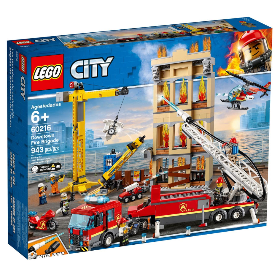LEGO® Kocke - City - Vatrogasna brigada 60216