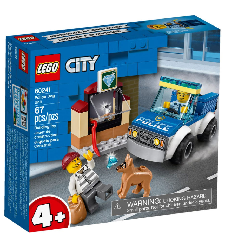 LEGO® City Kocke - Policijska patrola sa psom 60241